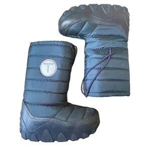Vintage 80s Blue Moon Moon Boots Y2K Retro Snow Winter Boots Size 7–8
